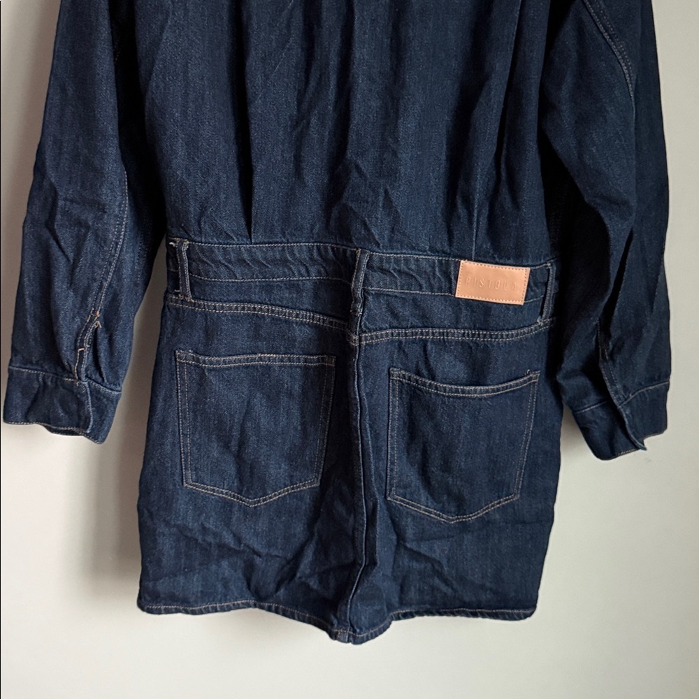Pistola Nina Denim Mini dress Large - Picture 9 of 12